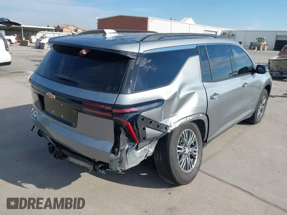 ✅ 2025 Chevrolet Traverse FWD LT • VIN: 1GNERGRS1SJ293419 • Лот: 43415607. Опубліковано раніше на IAAI з пробігом 2 114 миль. Безкоштовний доступ до архіву аукціонних продажів зі США та докладний звіт про історію автомобіля на DreamBid. Зображення 4.