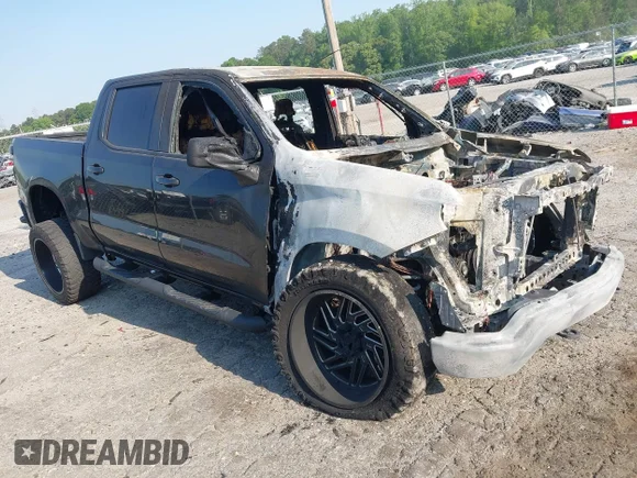 ✅ 2023 Chevrolet Silverado 1500 Custom Trail Boss • VIN: 3GCUDCED4PG191494 • Lot: 44917749. Listed on IAAI with Not provided. Free auction sales archive from the USA and detailed vehicle history report at DreamBid. Image 1.