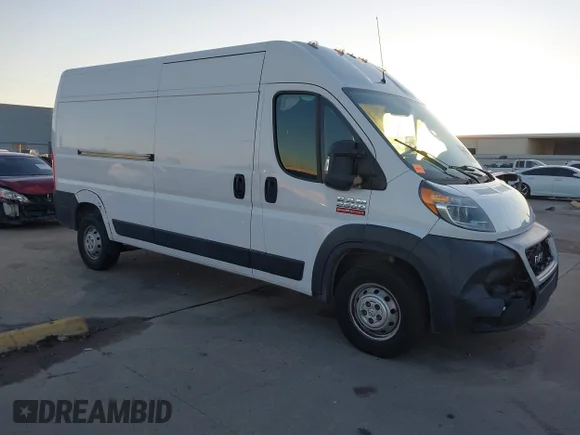✅ 2021 Ram ProMaster • VIN: 3C6ERVDG4ME508850 • Lot: 43762384. Wystawiony na IAAI z przebiegiem 153 590 mil. Bezpłatny archiwum sprzedaży aukcyjnych z USA i szczegółowy raport historii pojazdu na DreamBid. Zdjęcie 1.