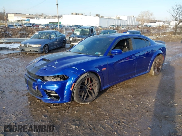 ✅ 2020 Dodge Charger Scat Pack Widebody • VIN: 2C3CDXGJ6LH184616 • Lot: 43947058. Wystawiony na IAAI z przebiegiem 75 888 mil. Bezpłatny archiwum sprzedaży aukcyjnych z USA i szczegółowy raport historii pojazdu na DreamBid. Zdjęcie 2.