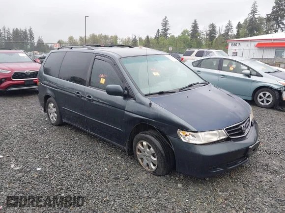 ✅ 2004 Honda Odyssey EX • VIN: 5FNRL18664B044069 • Lot: 45133572. Listed on IAAI with 252,430 mi. Free auction sales archive from the USA and detailed vehicle history report at DreamBid. Image 1.
