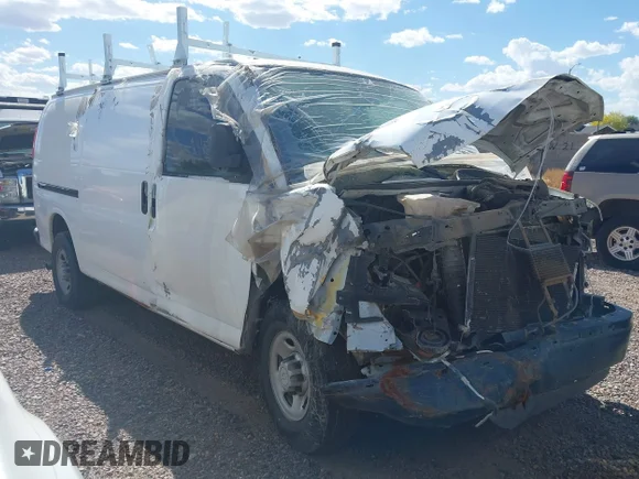 ✅ 2006 Chevrolet Express Cargo • VIN: 1GCGG25V661156458 • Lot: 42002682. Listed on IAAI with Not provided. Free auction sales archive from the USA and detailed vehicle history report at DreamBid. Image 1.