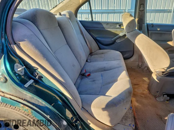 ✅ 2001 Honda Civic LX • VIN: 2HGES16531H545312 • Lot: 93662525. Listed on Copart with 241,245 mi. Free auction sales archive from the USA and detailed vehicle history report at DreamBid. Image 10.