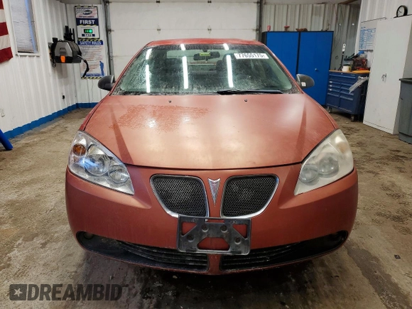 ✅ 2006 Pontiac G6 1SV • VIN: 1G2ZF55B464222186 • Lot: 77655175. Wystawiony na Copart z przebiegiem 84 688 mil. Bezpłatny archiwum sprzedaży aukcyjnych z USA i szczegółowy raport historii pojazdu na DreamBid. Zdjęcie 5.