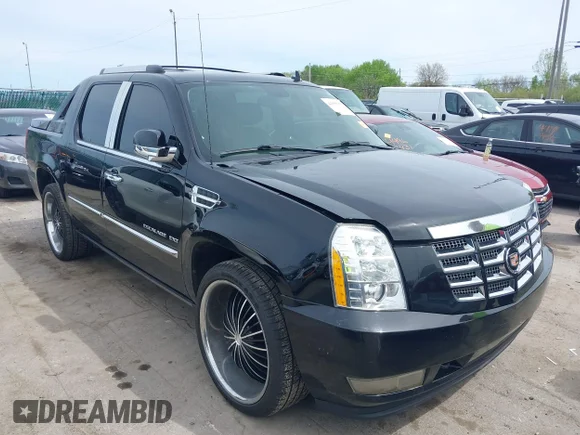✅ 2011 Cadillac Escalade EXT Premium • VIN: 3GYT4NEF8BG166481 • Lot: 44958150. Listed on IAAI with 194,939 mi. Free auction sales archive from the USA and detailed vehicle history report at DreamBid. Image 1.
