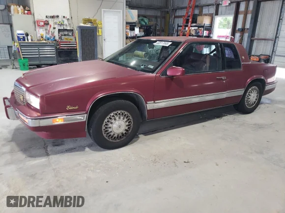 ✅ 1989 Cadillac Eldorado • VIN: 1G6EL1159KU626075 • Lot: 60817065. Wystawiony na Copart z przebiegiem 86 729 mil. Bezpłatny archiwum sprzedaży aukcyjnych z USA i szczegółowy raport historii pojazdu na DreamBid. Zdjęcie 1.