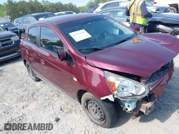 ✅ 2018 Mitsubishi Mirage ES • VIN: ML32A3HJXJH005913 • Лот: 42112960. Опубліковано раніше на IAAI з пробігом 70 000 миль. Безкоштовний доступ до архіву аукціонних продажів зі США та докладний звіт про історію автомобіля на DreamBid. Зображення 1.