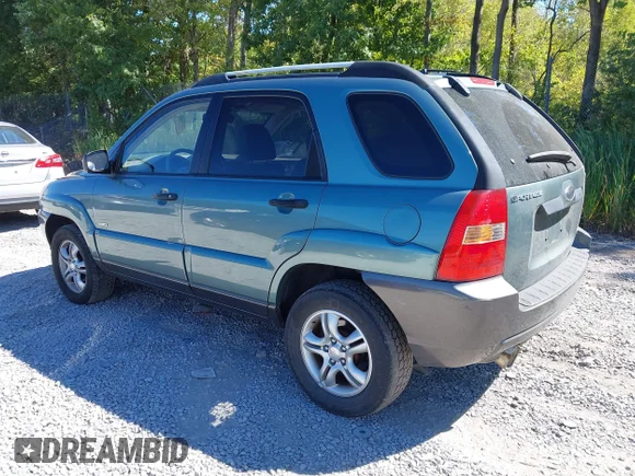 ✅ 2005 Kia Sportage LX • VIN: KNDJE723357137163 • Lot: 43275567. Wystawiony na IAAI z przebiegiem 175 802 mil. Bezpłatny archiwum sprzedaży aukcyjnych z USA i szczegółowy raport historii pojazdu na DreamBid. Zdjęcie 3.