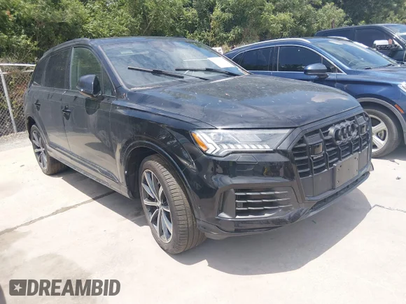 ✅ 2020 Audi Q7 Premium Plus • VIN: WA1LXAF73LD007115 • Lot: 45581238. Wystawiony na IAAI z przebiegiem 42 292 mil. Bezpłatny archiwum sprzedaży aukcyjnych z USA i szczegółowy raport historii pojazdu na DreamBid. Zdjęcie 1.