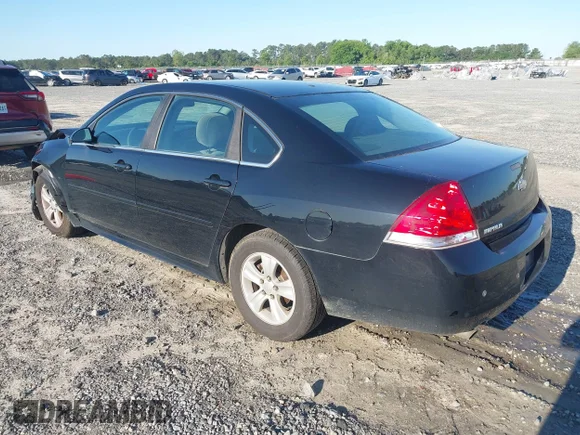 ✅ 2013 Chevrolet Impala LS • VIN: 2G1WF5E35D1255805 • Lot: 45014535. Wystawiony na IAAI z przebiegiem 138 700 mil. Bezpłatny archiwum sprzedaży aukcyjnych z USA i szczegółowy raport historii pojazdu na DreamBid. Zdjęcie 3.