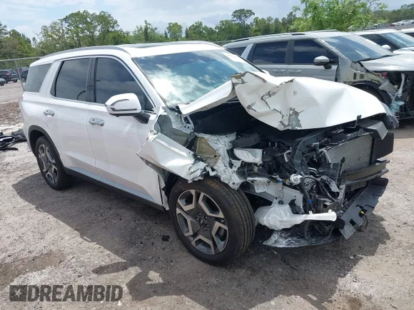 ✅ 2025 Hyundai Palisade SEL Premium • VIN: KM8R44GEXSU866963 • Lot: 41972388. Wystawiony na IAAI z przebiegiem 7 333 mil. Bezpłatny archiwum sprzedaży aukcyjnych z USA i szczegółowy raport historii pojazdu na DreamBid. Zdjęcie 1.