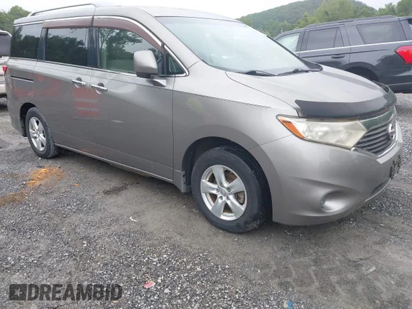 ✅ 2011 Nissan Quest LE • VIN: JN8AE2KP6B9006139 • Lot: 42912268. Listed on IAAI with 109,213 mi. Free auction sales archive from the USA and detailed vehicle history report at DreamBid. Image 1.