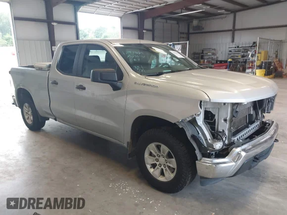 ✅ 2022 Chevrolet Silverado 1500 Work Truck • VIN: 1GCRAAED7NZ513058 • Lot: 43003083. Listed on IAAI with 97,303 mi. Free auction sales archive from the USA and detailed vehicle history report at DreamBid. Image 1.