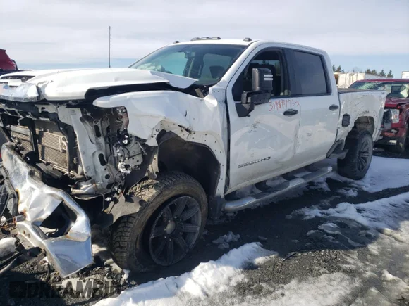 ✅ 2020 GMC Sierra 2500HD Pro • VIN: 1GT19LEY4LF214291 • Lot: 51989775. Listed on Copart with Not provided. Free auction sales archive from the USA and detailed vehicle history report at DreamBid. Image 1.