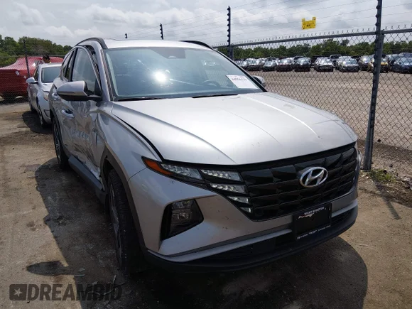 ✅ 2023 Hyundai Tucson SEL • VIN: 5NMJFCAE3PH231628 • Lot: 44956119. Listed on IAAI with 82,859 mi. Free auction sales archive from the USA and detailed vehicle history report at DreamBid. Image 1.