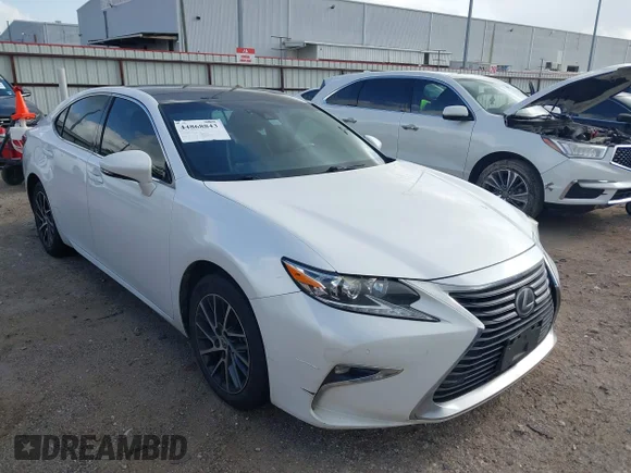 ✅ 2016 Lexus ES 330 • VIN: JTHBK1GGXG2246174 • Lot: 44868843. Listed on IAAI with 162,394 mi. Free auction sales archive from the USA and detailed vehicle history report at DreamBid. Image 1.