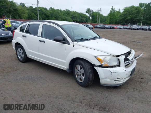 ✅ 2008 Dodge Caliber SE • VIN: 1B3HB28B28D625598 • Lot: 42449035. Listed on IAAI with 125,987 mi. Free auction sales archive from the USA and detailed vehicle history report at DreamBid. Image 1.