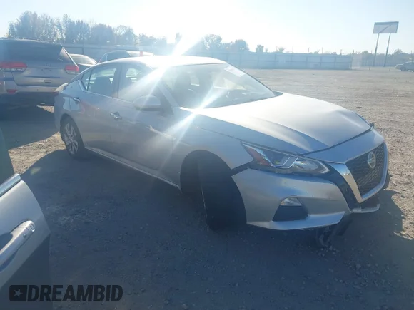 ✅ 2020 Nissan Altima S • VIN: 1N4BL4BVXLN315398 • Lot: 43690022. Listed on IAAI with 91,111 mi. Free auction sales archive from the USA and detailed vehicle history report at DreamBid. Image 1.