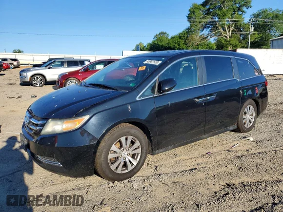 ✅ 2014 Honda Odyssey EX-L • VIN: 5FNRL5H61EB055361 • Лот: 55687526. Опубликован ранее на Copart с пробегом 245 264 миль. Бесплатный доступ к архиву аукционных продаж из США и подробный отчёт об истории автомобиля на DreamBid. Изображение 1.