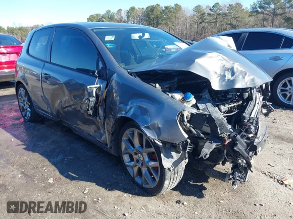 ✅ 2013 Volkswagen Golf GTI • VIN: WVWED7AJ4DW123975 • Lot: 41319762. Listed on IAAI with 136,917 mi. Free auction sales archive from the USA and detailed vehicle history report at DreamBid. Image 1.