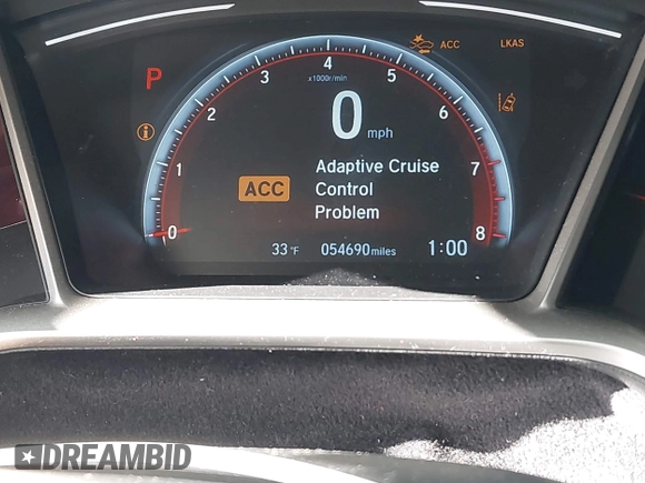 ✅ 2020 Honda Civic Sport • VIN: 2HGFC2F86LH580687 • Lot: 44003504. Wystawiony na IAAI z przebiegiem 54 690 mil. Bezpłatny archiwum sprzedaży aukcyjnych z USA i szczegółowy raport historii pojazdu na DreamBid. Zdjęcie 7.