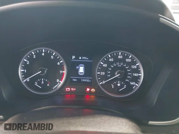 ✅ 2020 Hyundai Santa Fe SE • VIN: 5NMS23AD4LH175555 • Лот: 45218782. Опубликован ранее на IAAI с пробегом 139 932 миль. Бесплатный доступ к архиву аукционных продаж из США и подробный отчёт об истории автомобиля на DreamBid. Изображение 7.
