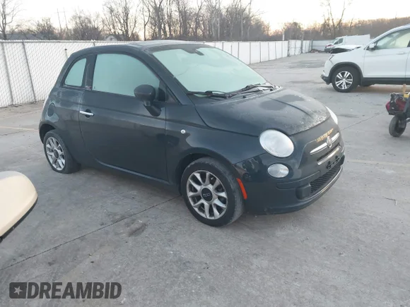 ✅ 2017 FIAT 500 Pop • VIN: 3C3CFFLR6HT505990 • Лот: 44590928. Опубліковано раніше на IAAI з пробігом 103 212 миль. Безкоштовний доступ до архіву аукціонних продажів зі США та докладний звіт про історію автомобіля на DreamBid. Зображення 1.