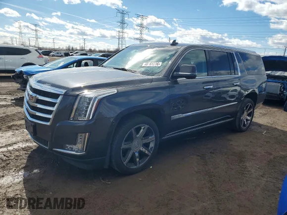 ✅ 2016 Cadillac Escalade ESV Premium Collection • VIN: 1GYS4JKJXGR410751 • Lot: 46161716. Wystawiony na Copart z przebiegiem 169 335 mil. Bezpłatny archiwum sprzedaży aukcyjnych z USA i szczegółowy raport historii pojazdu na DreamBid. Zdjęcie 1.