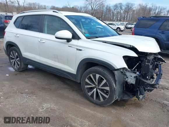 ✅ 2022 Volkswagen Taos SE • VIN: 3VVWX7B2XNM016452 • Lot: 44589075. Wystawiony na IAAI z przebiegiem 35 405 mil. Bezpłatny archiwum sprzedaży aukcyjnych z USA i szczegółowy raport historii pojazdu na DreamBid. Zdjęcie 1.
