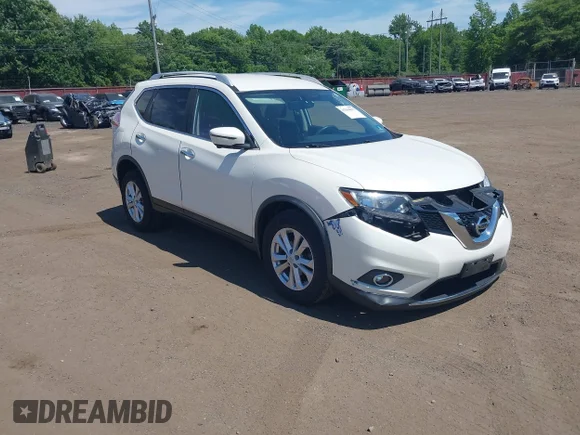 ✅ 2016 Nissan Rogue SL • VIN: JN8AT2MV9GW143103 • Lot: 45284899. Listed on IAAI with 75,780 mi. Free auction sales archive from the USA and detailed vehicle history report at DreamBid. Image 1.