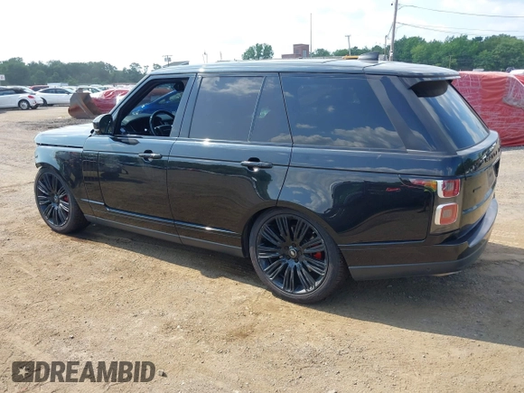 ✅ 2018 Land Rover Range Rover • VIN: SALGS2RE0JA505236 • Lot: 42856383. Listed on IAAI with 59,955 mi. Free auction sales archive from the USA and detailed vehicle history report at DreamBid. Image 3.