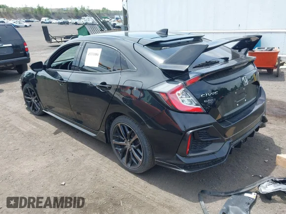 ✅ 2021 Honda Civic Sport • VIN: SHHFK7H40MU411814 • Лот: 45331886. Опубліковано раніше на IAAI з пробігом 92 089 миль. Безкоштовний доступ до архіву аукціонних продажів зі США та докладний звіт про історію автомобіля на DreamBid. Зображення 3.