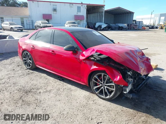 ✅ 2018 Audi S4 Premium Plus • VIN: WAUB4AF42JA101871 • Лот: 43678766. Опубліковано раніше на IAAI з пробігом 119 035 миль. Безкоштовний доступ до архіву аукціонних продажів зі США та докладний звіт про історію автомобіля на DreamBid. Зображення 1.