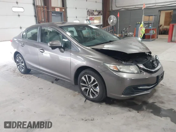 ✅ 2014 Honda Civic EX • VIN: 19XFB2F87EE222448 • Lot: 45479580. Wystawiony na IAAI z przebiegiem 98 646 mil. Bezpłatny archiwum sprzedaży aukcyjnych z USA i szczegółowy raport historii pojazdu na DreamBid. Zdjęcie 1.