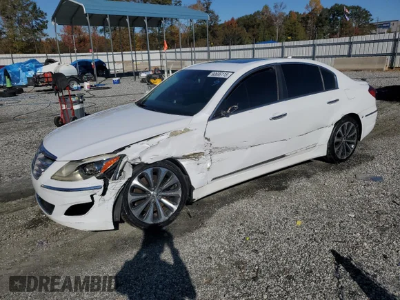 ✅ 2014 Hyundai Genesis R-Spec • VIN: KMHGC4DH1EU266118 • Lot: 90686115. Wystawiony na Copart z przebiegiem 107 139 mil. Bezpłatny archiwum sprzedaży aukcyjnych z USA i szczegółowy raport historii pojazdu na DreamBid. Zdjęcie 1.