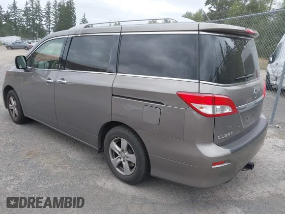 ✅ 2017 Nissan Quest SV • VIN: JN8AE2KP9H9165407 • Лот: 45486484. Опубликован ранее на IAAI с пробегом 142 344 миль. Бесплатный доступ к архиву аукционных продаж из США и подробный отчёт об истории автомобиля на DreamBid. Изображение 3.