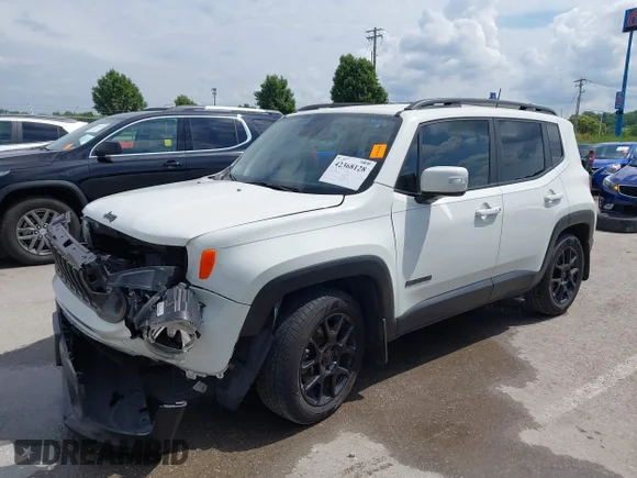 ✅ 2019 Jeep Renegade Latitude • VIN: ZACNJABB2KPK35081 • Lot: 42368128. Wystawiony na IAAI z przebiegiem 94 908 mil. Bezpłatny archiwum sprzedaży aukcyjnych z USA i szczegółowy raport historii pojazdu na DreamBid. Zdjęcie 2.