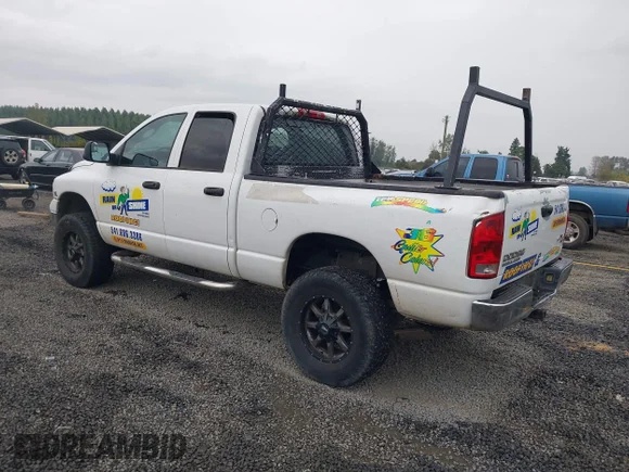 ✅ 2004 Dodge 2500 SLT • VIN: 3D7KU28CX4G283392 • Lot: 43317255. Listed on IAAI with Not provided. Free auction sales archive from the USA and detailed vehicle history report at DreamBid. Image 3.
