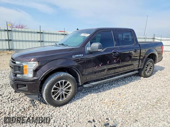 ✅ 2019 Ford F-150 XL • VIN: 1FTEW1EP1KFA40670 • Lot: 47996976. Wystawiony na Copart z przebiegiem 108 906 mil. Bezpłatny archiwum sprzedaży aukcyjnych z USA i szczegółowy raport historii pojazdu na DreamBid. Zdjęcie 1.