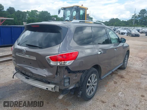 ✅ 2014 Nissan Pathfinder SL • VIN: 5N1AR2MN2EC626243 • Lot: 42245501. Listed on IAAI with 146,367 mi. Free auction sales archive from the USA and detailed vehicle history report at DreamBid. Image 4.