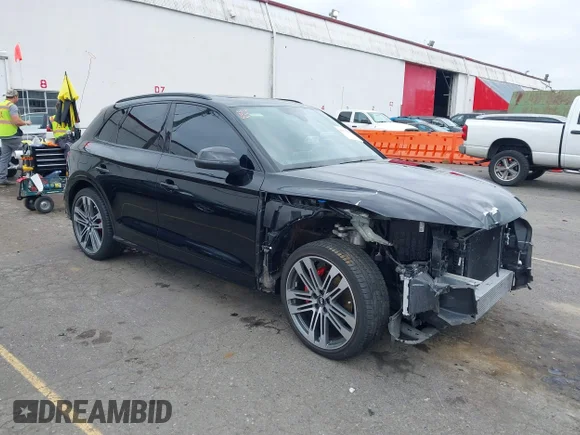 ✅ 2019 Audi SQ5 Prestige • VIN: WA1C4AFY6K2020730 • Лот: 45011538. Опубліковано раніше на IAAI з пробігом 24 384 миль. Безкоштовний доступ до архіву аукціонних продажів зі США та докладний звіт про історію автомобіля на DreamBid. Зображення 1.
