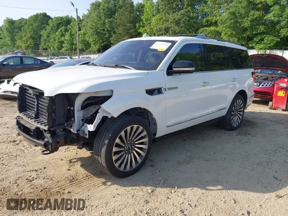 ✅ 2020 Lincoln Navigator Reserve • VIN: 5LMJJ2LT5LEL09160 • Лот: 42114190. Опубліковано раніше на IAAI з пробігом 35 544 миль. Безкоштовний доступ до архіву аукціонних продажів зі США та докладний звіт про історію автомобіля на DreamBid. Зображення 2.