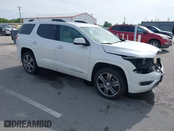 ✅ 2018 GMC Acadia Denali • VIN: 1GKKNXLS2JZ103874 • Lot: 45196669. Wystawiony na IAAI z przebiegiem 99 308 mil. Bezpłatny archiwum sprzedaży aukcyjnych z USA i szczegółowy raport historii pojazdu na DreamBid. Zdjęcie 1.