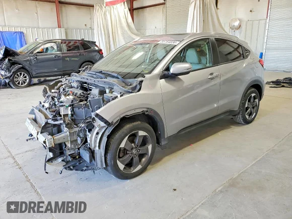 ✅ 2018 Honda HR-V EX-L • VIN: 3CZRU6H76JM722260 • Lot: 55764836. Listed on Copart with 81,675 mi. Free auction sales archive from the USA and detailed vehicle history report at DreamBid. Image 1.