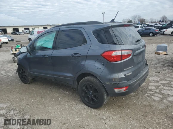 ✅ 2018 Ford EcoSport SE • VIN: MAJ3P1TE8JC175656 • Lot: 83850614. Wystawiony na Copart z przebiegiem Nie podano. Bezpłatny archiwum sprzedaży aukcyjnych z USA i szczegółowy raport historii pojazdu na DreamBid. Zdjęcie 2.