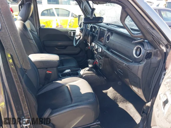 ✅ 2022 Jeep Wrangler Unlimited Rubicon • VIN: 1C4JJXR65NW218134 • Lot: 43349359. Wystawiony na IAAI z przebiegiem 52 834 mil. Bezpłatny archiwum sprzedaży aukcyjnych z USA i szczegółowy raport historii pojazdu na DreamBid. Zdjęcie 5.