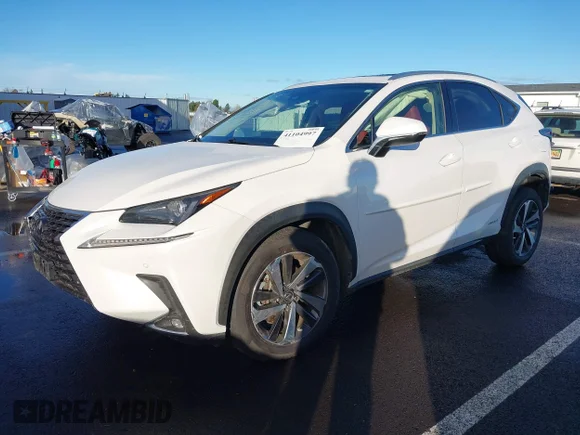 ✅ 2020 Lexus NX 300h • VIN: JTJGJRDZXL5002870 • Lot: 41104997. Wystawiony na IAAI z przebiegiem 48 856 mil. Bezpłatny archiwum sprzedaży aukcyjnych z USA i szczegółowy raport historii pojazdu na DreamBid. Zdjęcie 2.