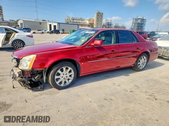 ✅ 2008 Cadillac DTS 1SD • VIN: 1G6KD57Y58U203477 • Lot: 79203815. Listed on Copart with Not provided. Free auction sales archive from the USA and detailed vehicle history report at DreamBid. Image 1.