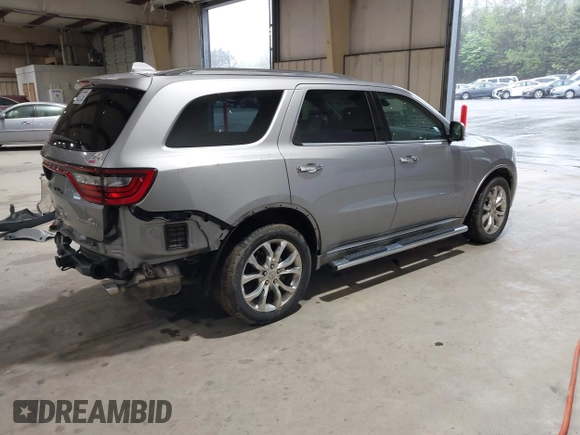 ✅ 2016 Dodge Durango Citadel Anodized Platinum • VIN: 1C4SDJET9GC459090 • Lot: 41991478. Wystawiony na IAAI z przebiegiem 115 924 mil. Bezpłatny archiwum sprzedaży aukcyjnych z USA i szczegółowy raport historii pojazdu na DreamBid. Zdjęcie 4.