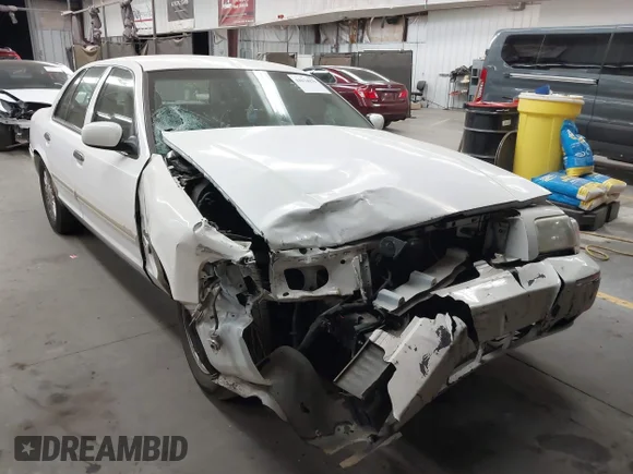 ✅ 2010 Mercury Grand Marquis LS • VIN: 2MEBM7FV1AX603209 • Lot: 44634079. Listed on IAAI with Not provided. Free auction sales archive from the USA and detailed vehicle history report at DreamBid. Image 1.